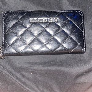 Michael kors wallet ( REAL) black plaid design